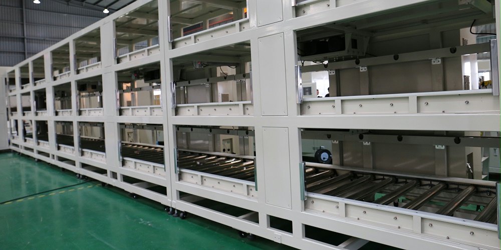 雙層重型滾筒輸送線